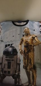 Lucas films r2d2 c3p0 shirt men's medium